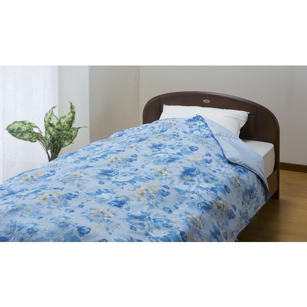 羽毛 肌掛布団 シングル S ダウン50％ 吸放湿性 洗える 春夏 ピンク ブルー 丸洗いOK 掛布...