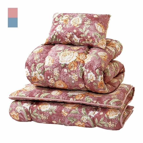 ボリューム組布団 7点セット シングル S 布団セット 防ダニ 抗菌防臭加工 カバー付き 抗菌 防臭...