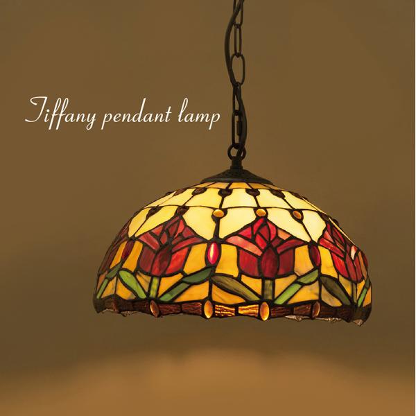 ペンダントランプ チューリップ シーリングライト 天井照明 ライト 照明 華やか アンティーク調 ス...