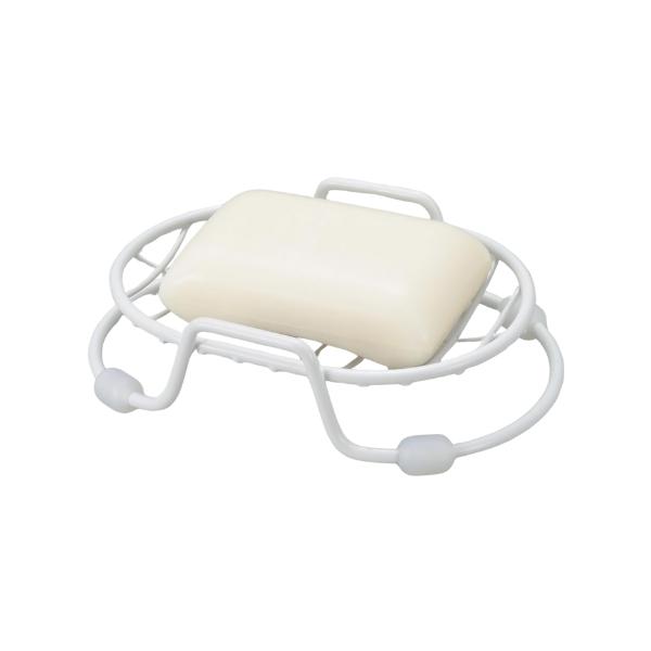 水切れいい 石鹸置き 石鹸ケース ソープスタンド 浴室収納 収納 バス用品 風呂 置き収納 浮かす ...