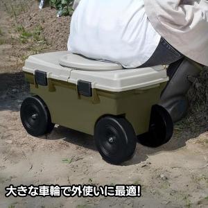 腰掛け台車 家庭菜園 便利グッズ 庭 diy ...の詳細画像2
