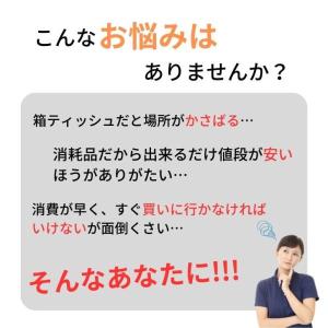 業務用 ティッシュ 詰め替え 太洋紙業 ティシ...の詳細画像3