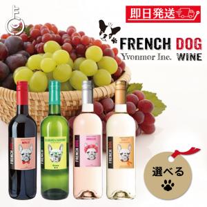 在庫処分 ボルドー 金賞 フレンチドッグ ワイン 2本 フランス 赤 白
