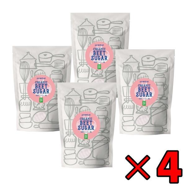 ムソー ムソーオーガニック 有機てんさい糖 400g 4個 有機JAS認定 有機栽培 ビート 砂糖大...