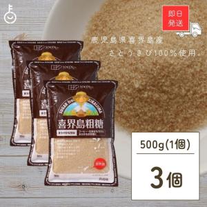 創健社 喜界島粗糖 500g 3袋 保存料 着色...の商品画像