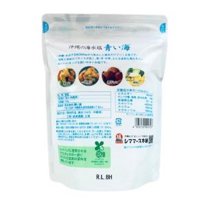 青い海 沖縄の海水塩青い海 500g ×2 し...の詳細画像1