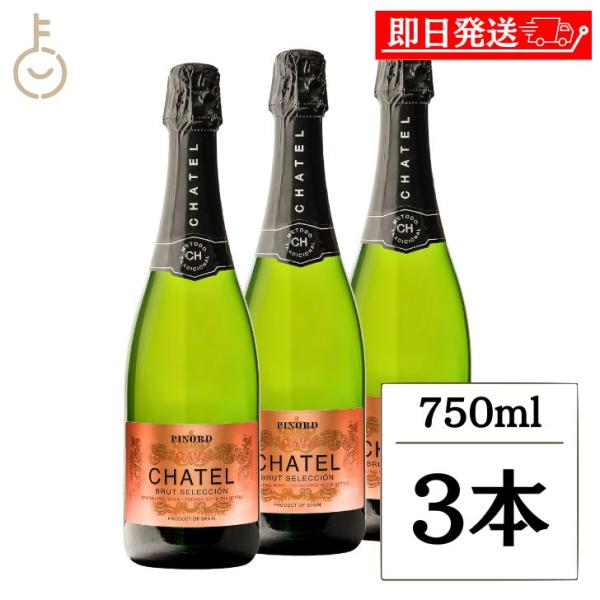 スパークリングワイン ボデガス ピノルド社 カヴァ チャテル ブリュット セレクション 750ml ...
