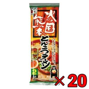 五木食品 火の国熊本とんこつラーメン 250g 20個 袋麺 レトルト｜keyroom