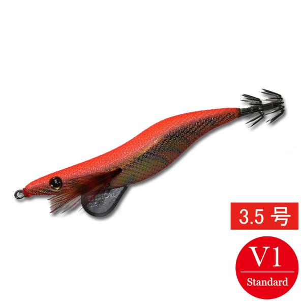 REVOLT/エギシャープ　3.5号V1(17ｇ)　ＫＣデイロックオレンジ　※在庫限り