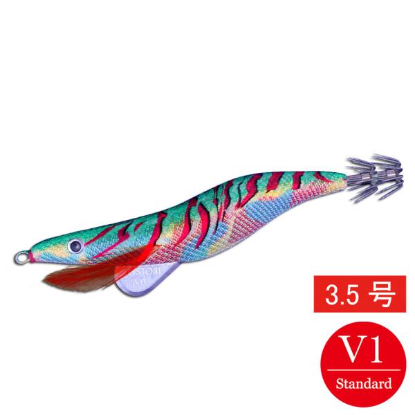 エギシャープ 3.5号V1 赤侍グリーンキング