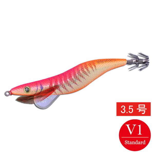 エギシャープ 3.5号V1 ゴールドアジベース ピンク