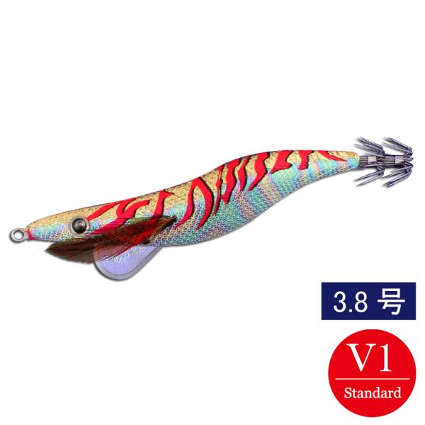 エギシャープ 3.8号V1 赤侍ゴールドキング