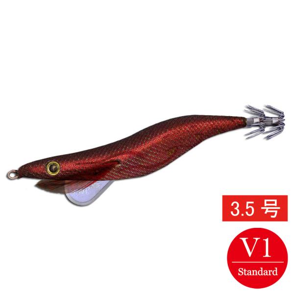 エギシャープ 3.5号V1 レッドブラックベース パープル