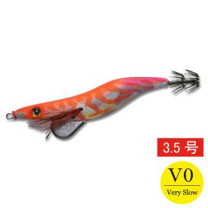 エギング(エギ) キーストン エギシャープ V0+ 3.5号 赤侍ピーチ
