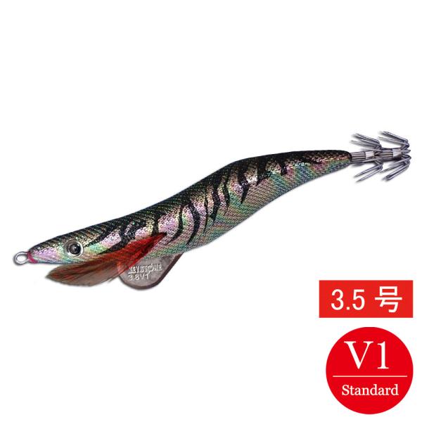 エギシャープ 3.5号V1 赤侍ブラウンタイガー