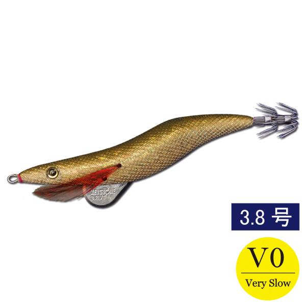 エギシャープ 3.8号V0 ギャラクシーグローオリーブ