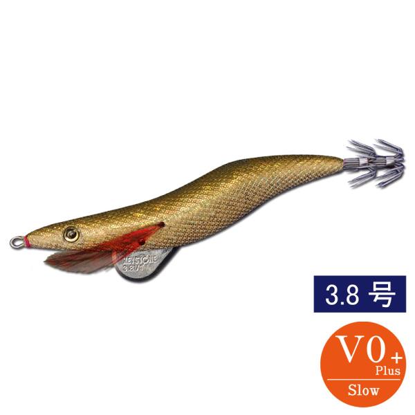 エギシャープ 3.8号V0+ ギャラクシーグローオリーブ