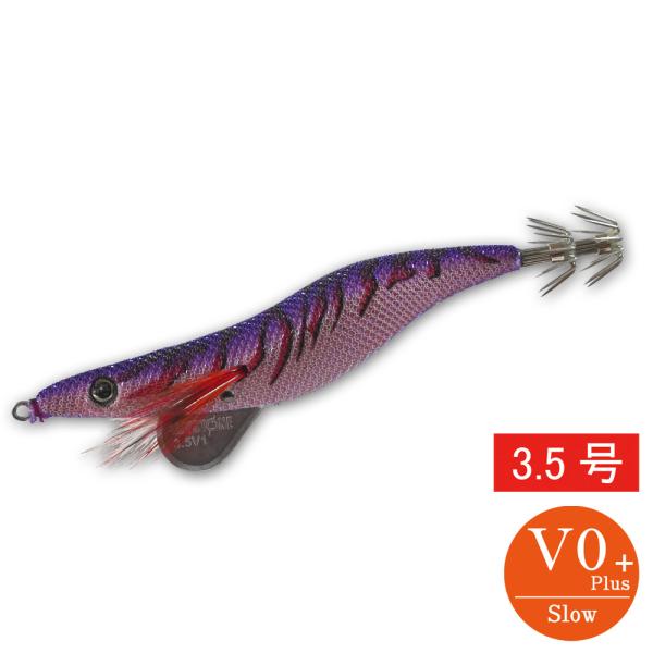 エギシャープ 3.5号V0+ 赤侍メテオグローパープル