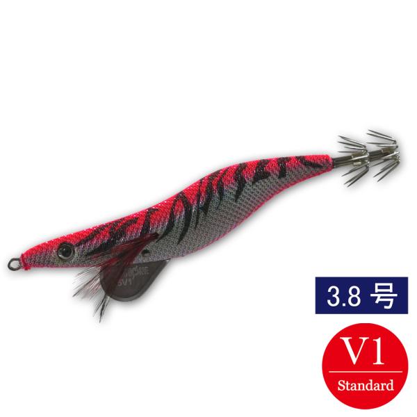 エギシャープ 3.8号V1 赤侍メテオグローレッド