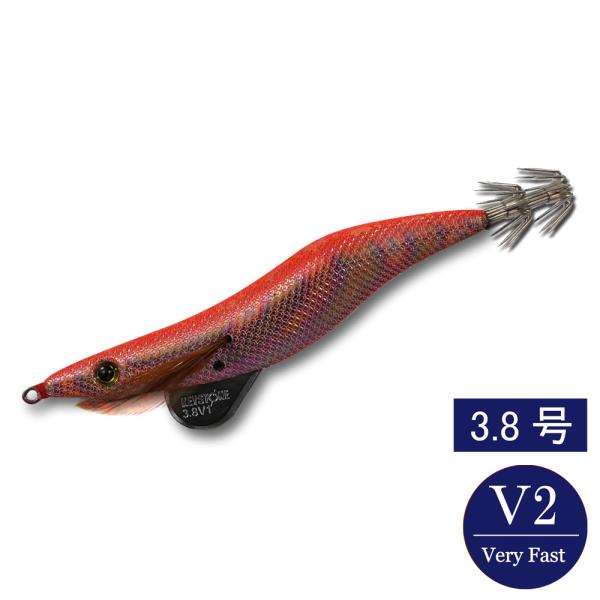 エギシャープ 3.8号V2 はいむるぶしオレンジ