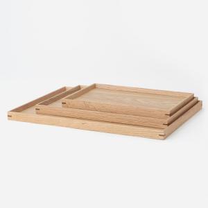 トレイ お盆 木製 28×19cm 天然木 ト...の詳細画像5