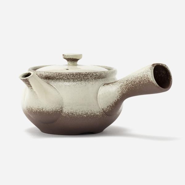 国産 日本製 急焼 きびしょ お茶入れ 陶磁器 陶器 ｜ 【萬古焼】chanomi平網急須  KEY...