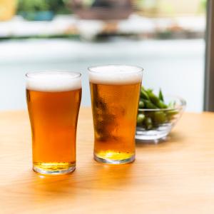 日本製 国産 ビールグラス グラス ガラス タンブラー 食洗器対応 晩酌 ビール ギフト プレゼント[ビアグラス のどごし KEYUCA ケユカ]｜keyuca