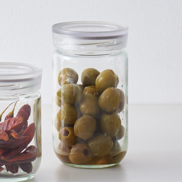 ガラスボトル ガラスジャー[odas ガラスボトル 保存容器 360ml KEYUCA ケユカ]