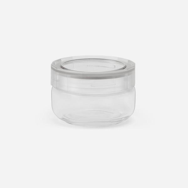 kuus ガラスボトル 170ml 保存容器 調味料入れ スパイス収納 透明で残量確認しやすい ｜ ...