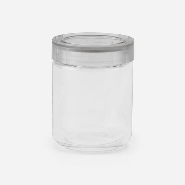 ガラスボトル 保存容器 420ml シンプル 密閉 キッチン収納 スパイス保存 清潔感 ｜ KEYU...