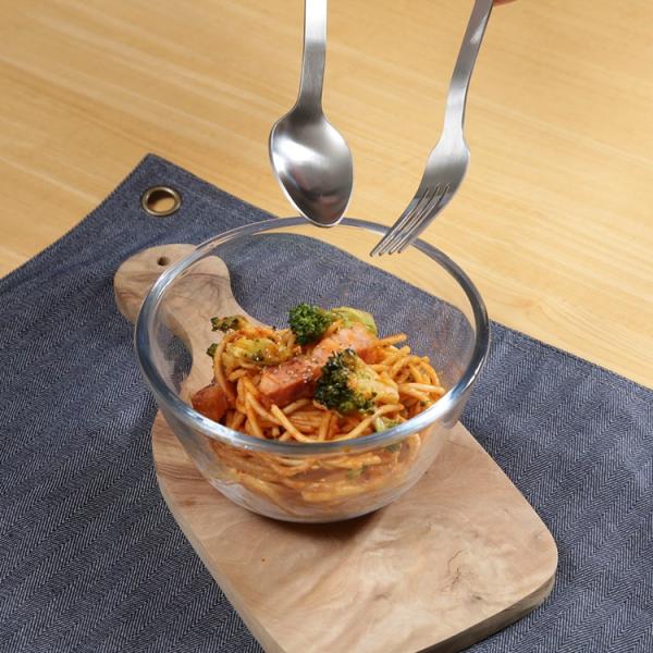 耐熱ガラスボウル 800ml 電子レンジ・オーブンOK 下ごしらえに便利 食洗機対応 透明で中身が見...