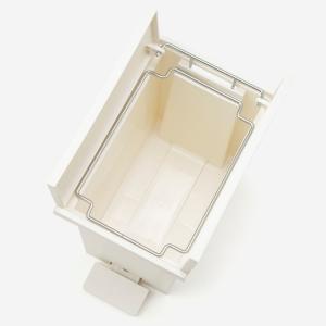 ゴミ箱 7.6L 両開き 蓋付き ペダル式 ご...の詳細画像3