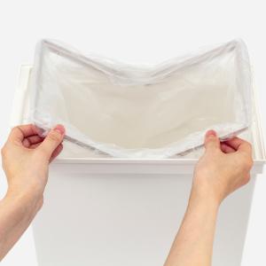 ゴミ箱 19L 両開き 蓋付き スリム ごみ箱...の詳細画像4