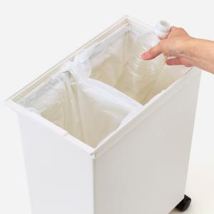 ゴミ箱 19L 両開き 蓋付き スリム ごみ箱...の詳細画像5