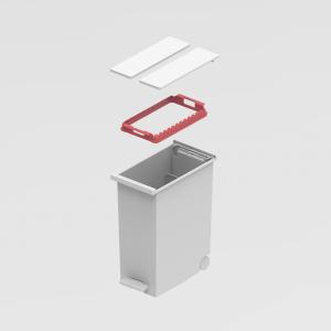 ゴミ箱用パーツ|KEYUCA両開きダストボックス...の商品画像