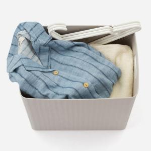 収納ボックス ソフト グレー おしゃれ 衣類収...の詳細画像4