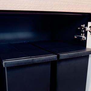 ゴミ箱 セット 27L 両開き 蓋付き ペダル...の詳細画像3