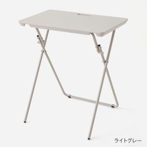 折りたたみテーブル デスク 幅63cm 奥行5...の詳細画像1