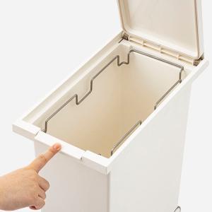 ゴミ箱 27L キャスター 臭わない 密閉 防...の詳細画像2