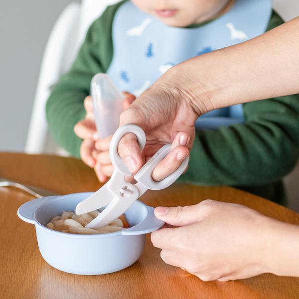 フードカッター 離乳食はさみ はさみ ハサミ 離乳食 携帯用 ベビー用品[離乳食フードカッター ケー...