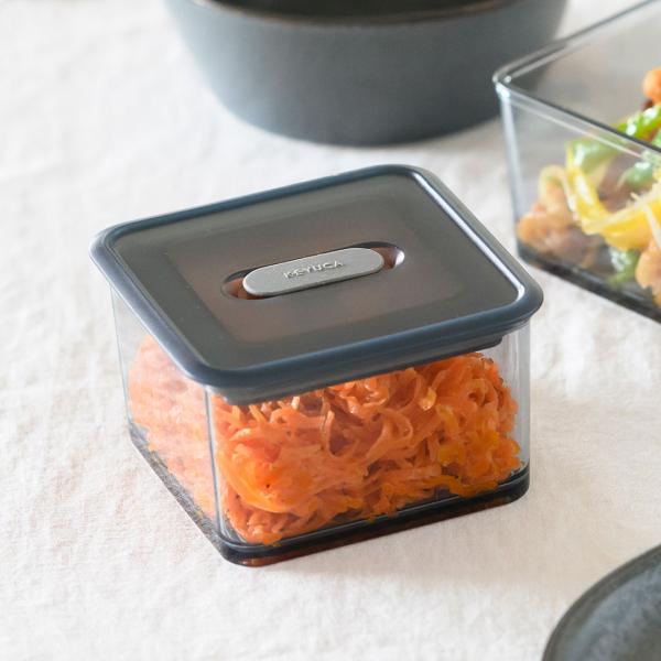 FREEP保存容器 300ml グレー 電子レンジ対応 食洗機OK 冷蔵保存 使いやすいスタッキング...