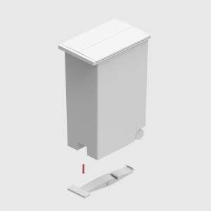 KEYUCA（ケユカ） ゴミ箱 メンテナンス 部品 パーツ ｜ KEYUCA両開き