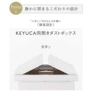 ゴミ箱 45L 両開き 蓋付き ペダル式 分別...の詳細画像5