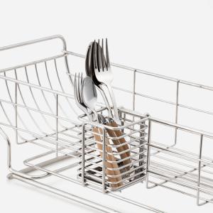 水切りポケット カトラリー スタンド ステンレ...の詳細画像3