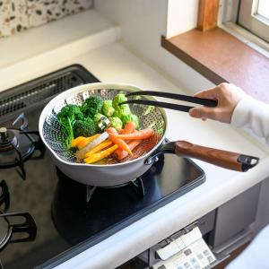 蒸し器 ステンレス | フリーサイズ ステンレス蒸し器