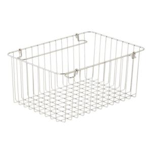 無印良品（MUJI） 収納 ステンレスワイヤーバスケット4 約幅37×奥行