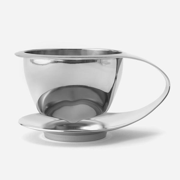 コーヒードリッパー コーヒー ドリッパー ドリップ コーヒー用品 ステンレス 1〜2杯用[アネッロ珈...