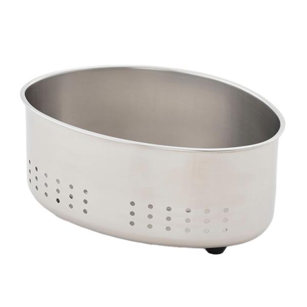 日本製 国産 キッチン用品 シンク回り シンプル おしゃれ ステンレス｜ つなぎ目のないステンレス三...