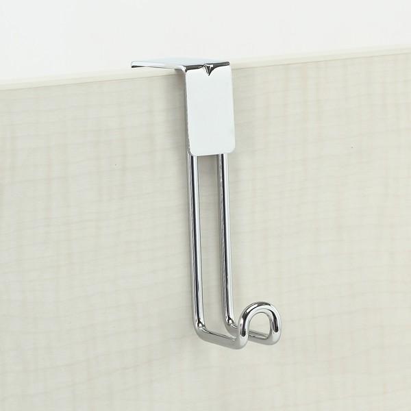 ドア用フック シングル 耐荷重 強力 収納 フック 掛ける収納 省スペース 玄関 クローゼット 扉用...