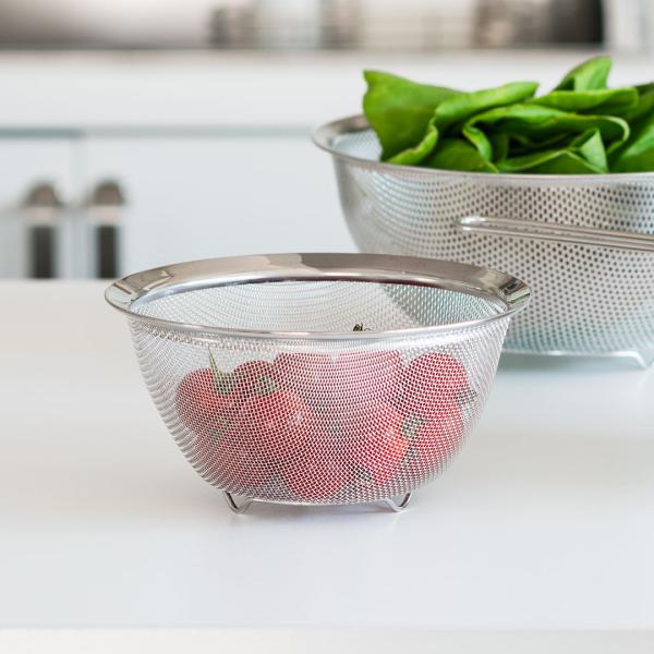 ザル ステンレス | Looza ストレーナー 14cm KEYUCA ケユカ
